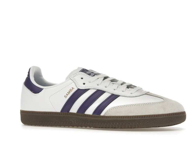 adidas Samba ADV Cloud White Collegiate Purple