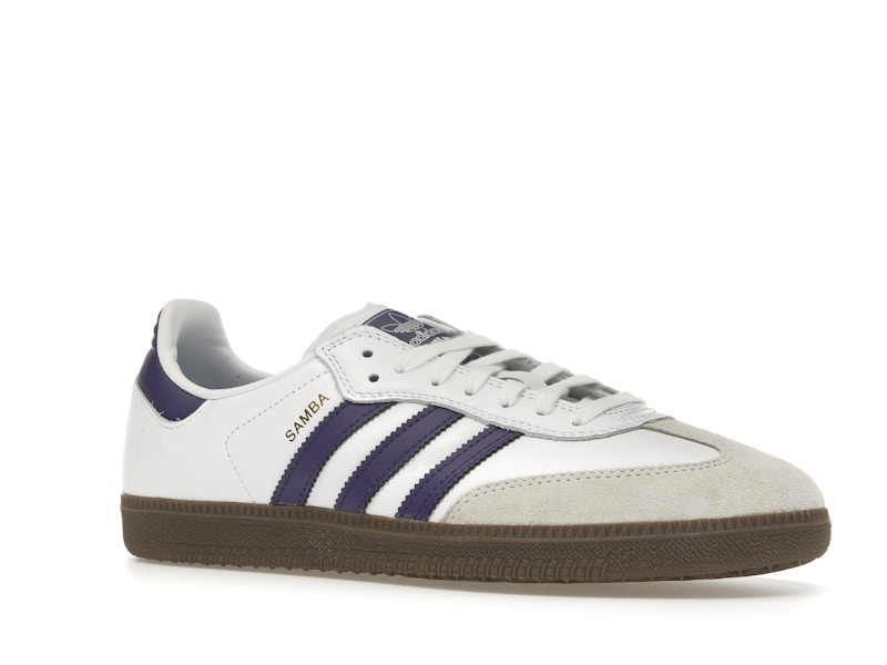 adidas Samba ADV Cloud White Collegiate Purple