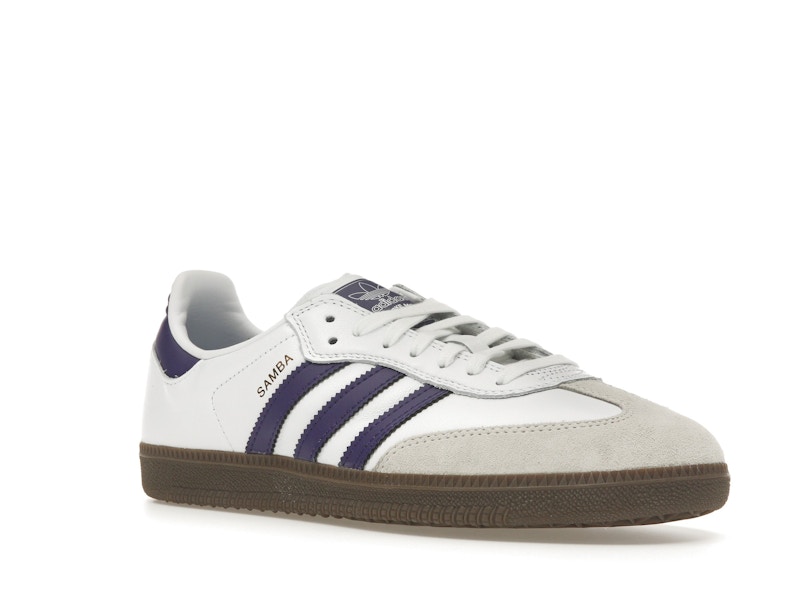 adidas Samba ADV Cloud White Collegiate Purple
