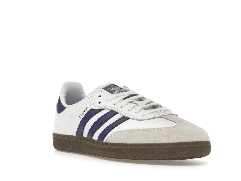 adidas Samba ADV Cloud White Collegiate Purple