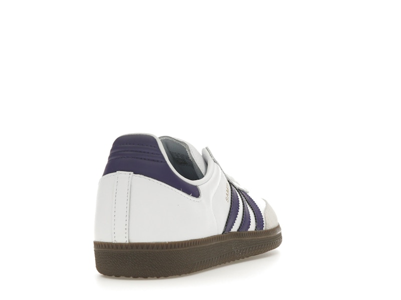 adidas Samba ADV Cloud White Collegiate Purple