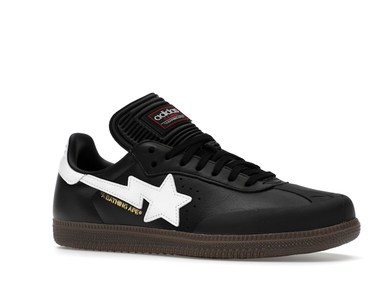 adidas Samba Bape Black White Gum