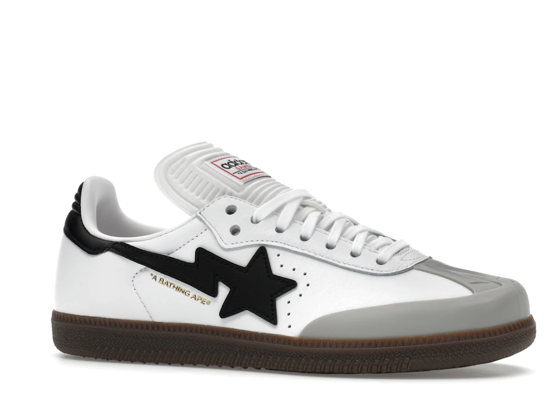 adidas Samba Bape White Black Gum
