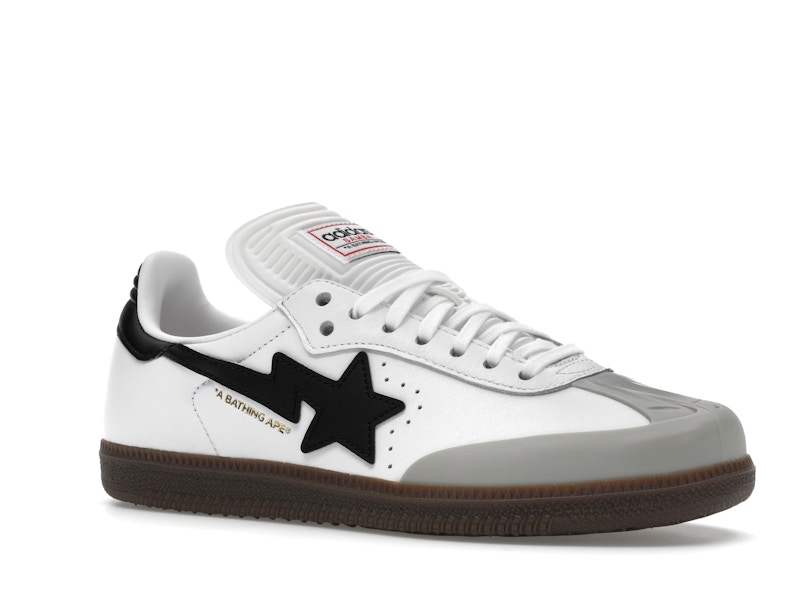 adidas Samba Bape White Black Gum
