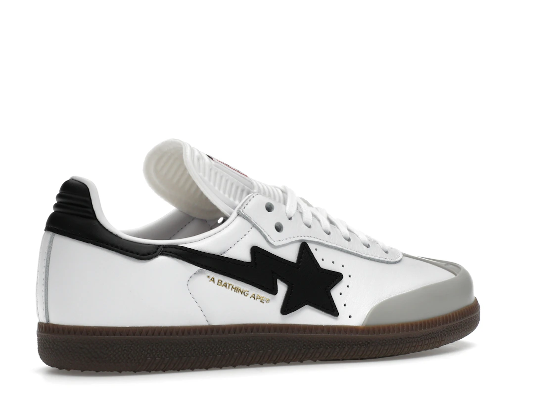 adidas Samba Bape White Black Gum