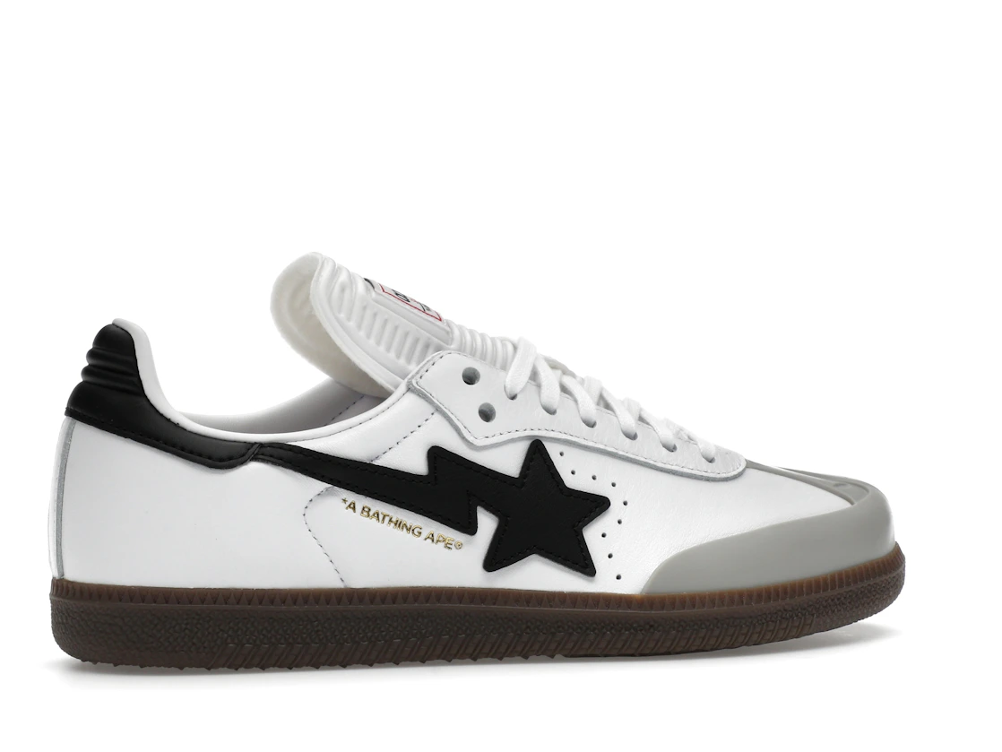 adidas Samba Bape White Black Gum