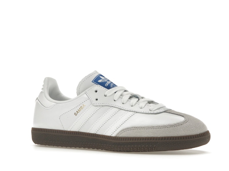 adidas Samba Cloud White Blue Gum