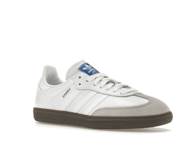 adidas Samba Cloud White Blue Gum