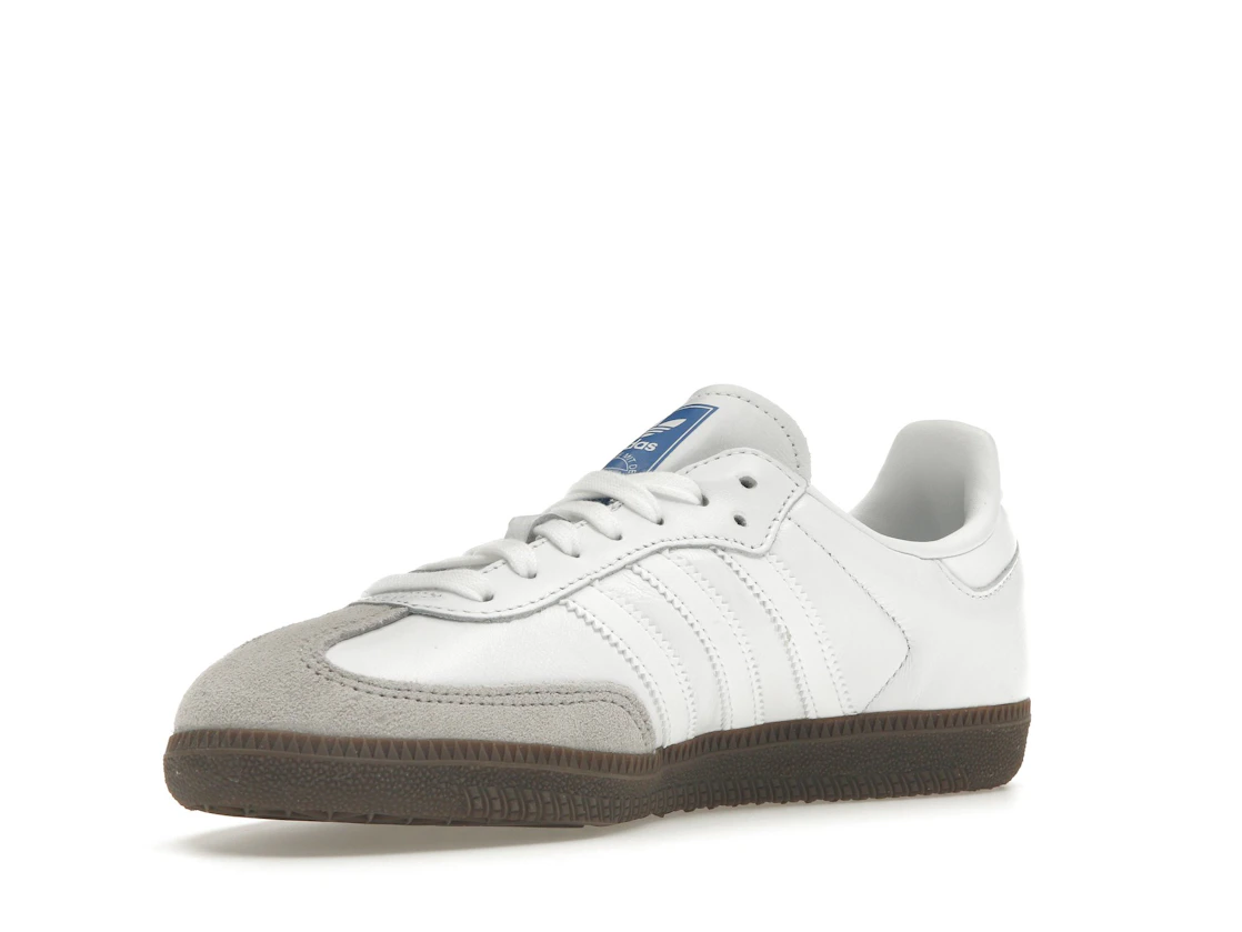 adidas Samba Cloud White Blue Gum