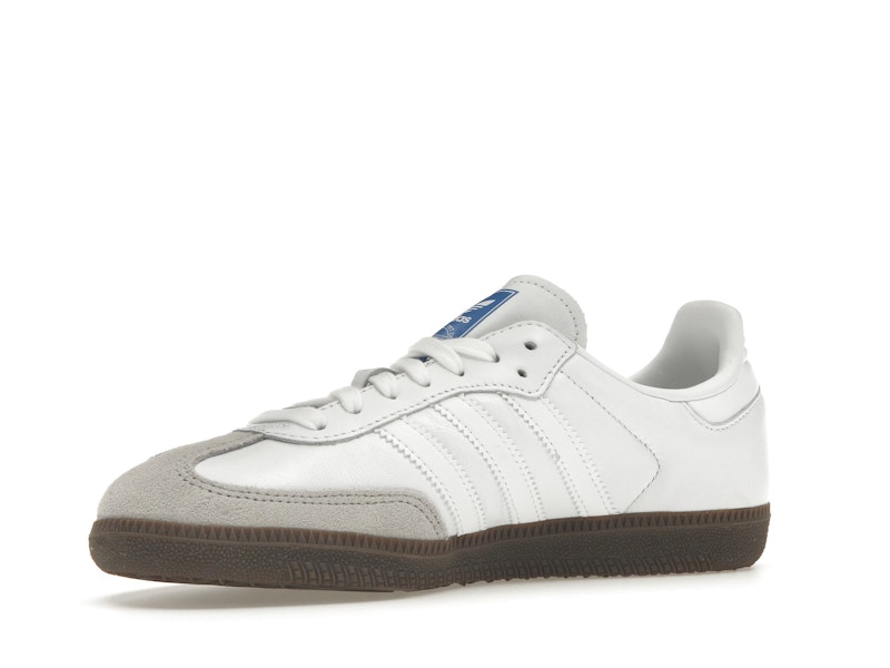 adidas Samba Cloud White Blue Gum