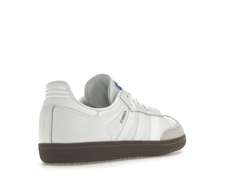 adidas Samba Cloud White Blue Gum