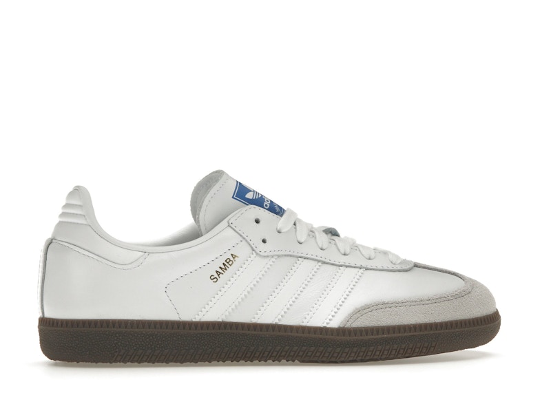 adidas Samba Cloud White Blue Gum