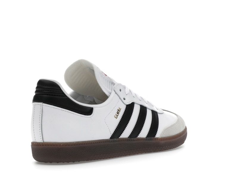 adidas Samba Indoor Cloud White Core Black Vivid Red