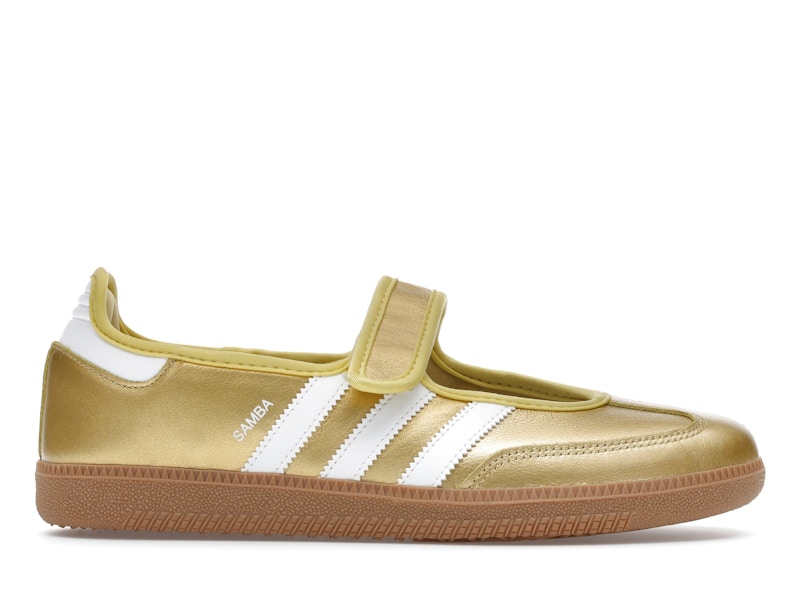 adidas Samba Jane Gold Metallic White (Women's)