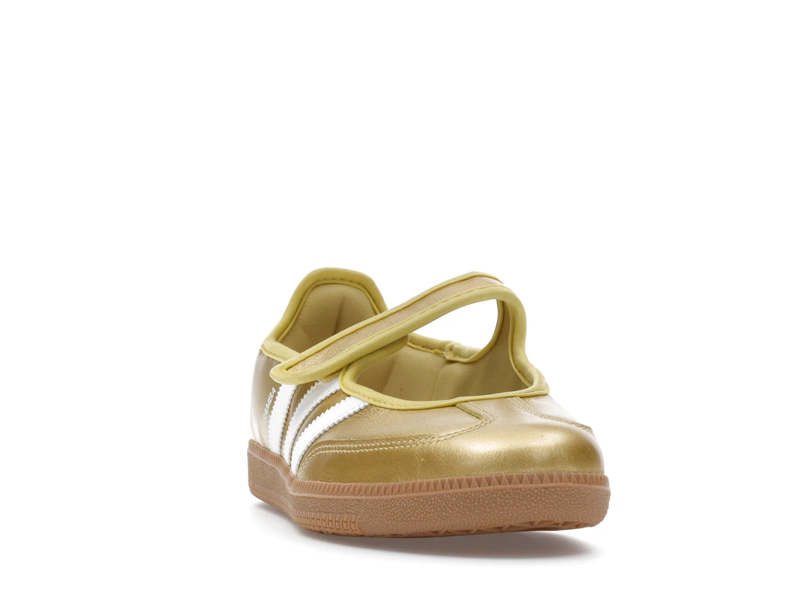 adidas Samba Jane Gold Metallic White (Women's)