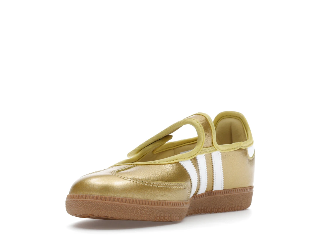 adidas Samba Jane Gold Metallic White (Women's)