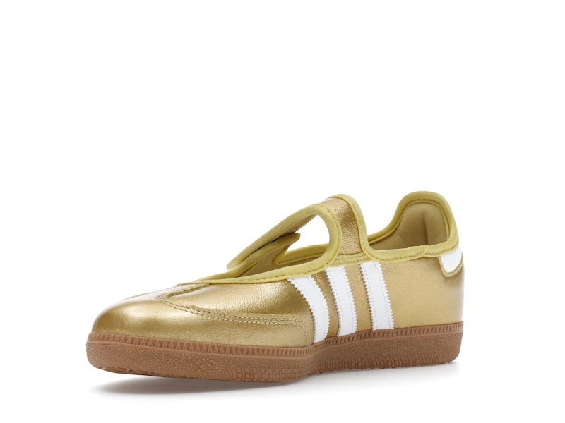 adidas Samba Jane Gold Metallic White (Women's)