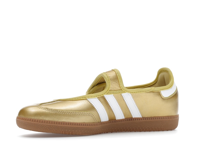 adidas Samba Jane Gold Metallic White (Women's)