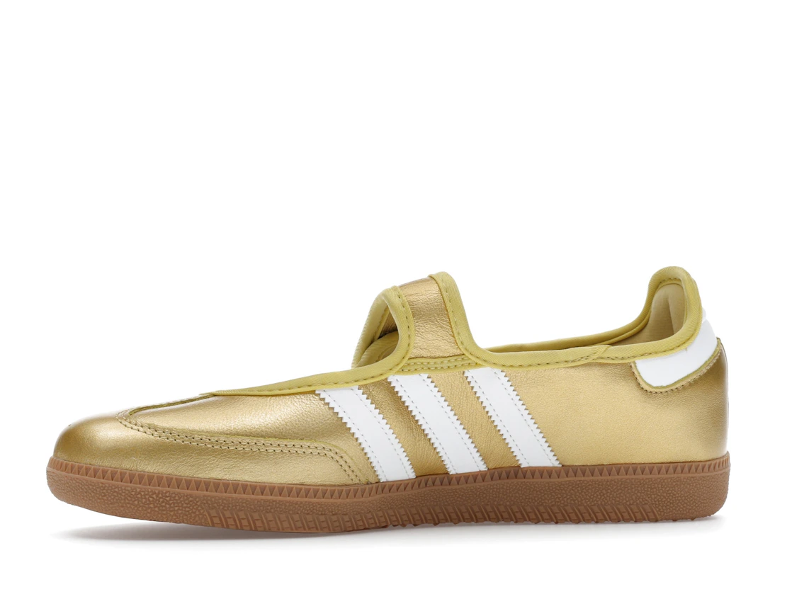 adidas Samba Jane Gold Metallic White (Women's)