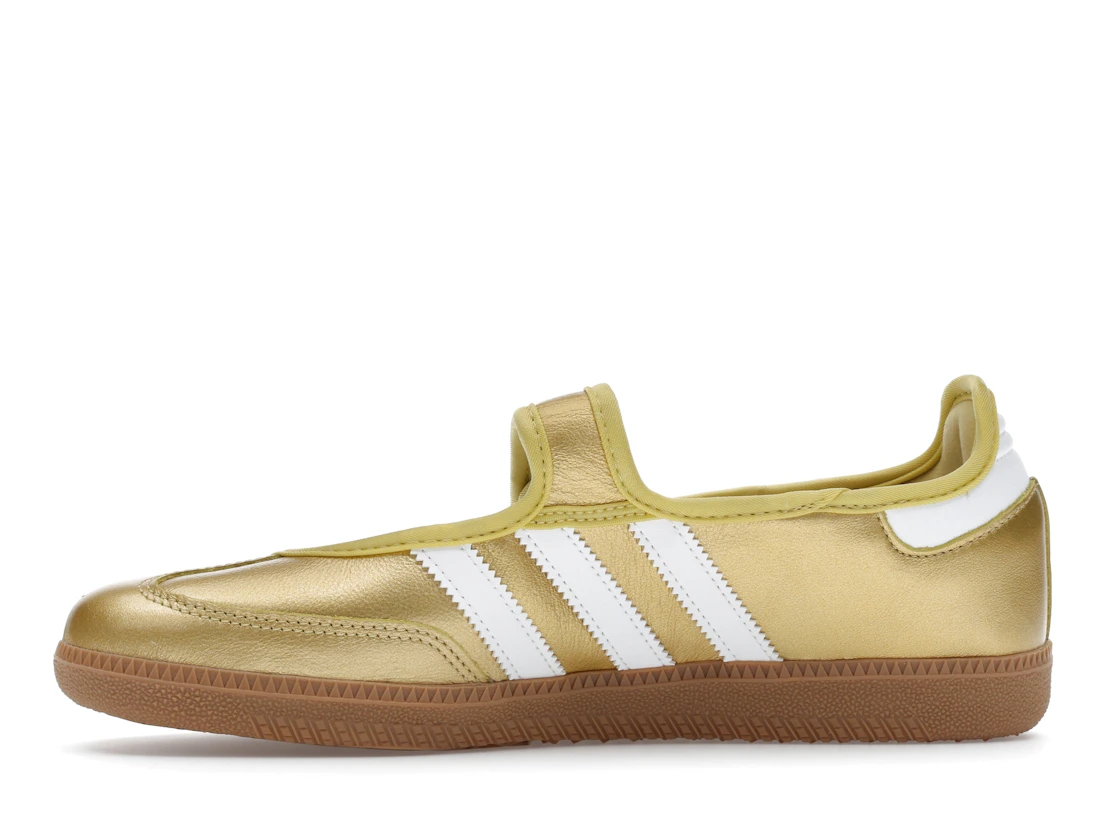 adidas Samba Jane Gold Metallic White (Women's)