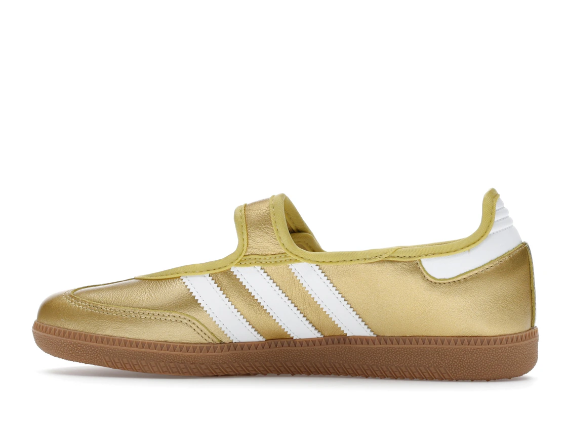 adidas Samba Jane Gold Metallic White (Women's)