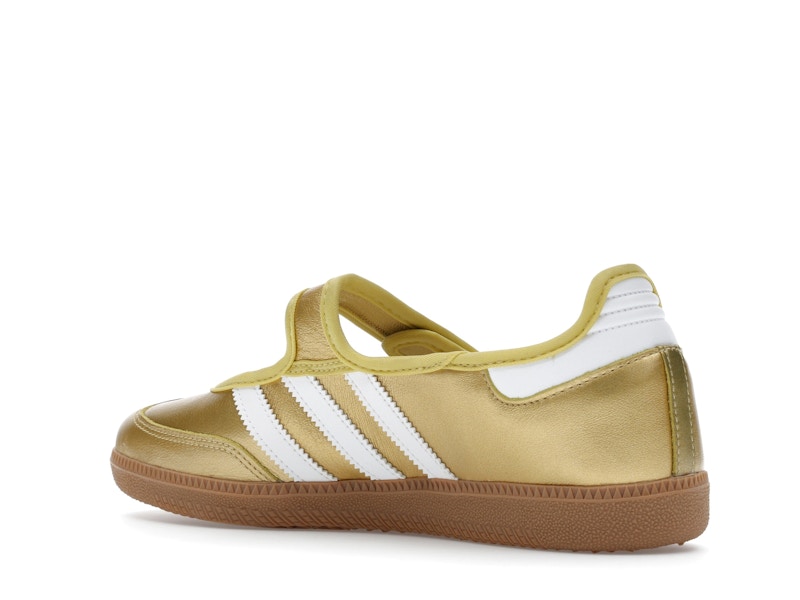 adidas Samba Jane Gold Metallic White (Women's)