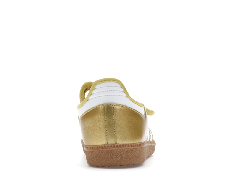 adidas Samba Jane Gold Metallic White (Women's)