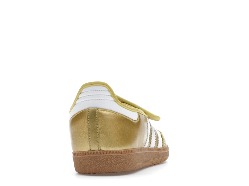 adidas Samba Jane Gold Metallic White (Women's)
