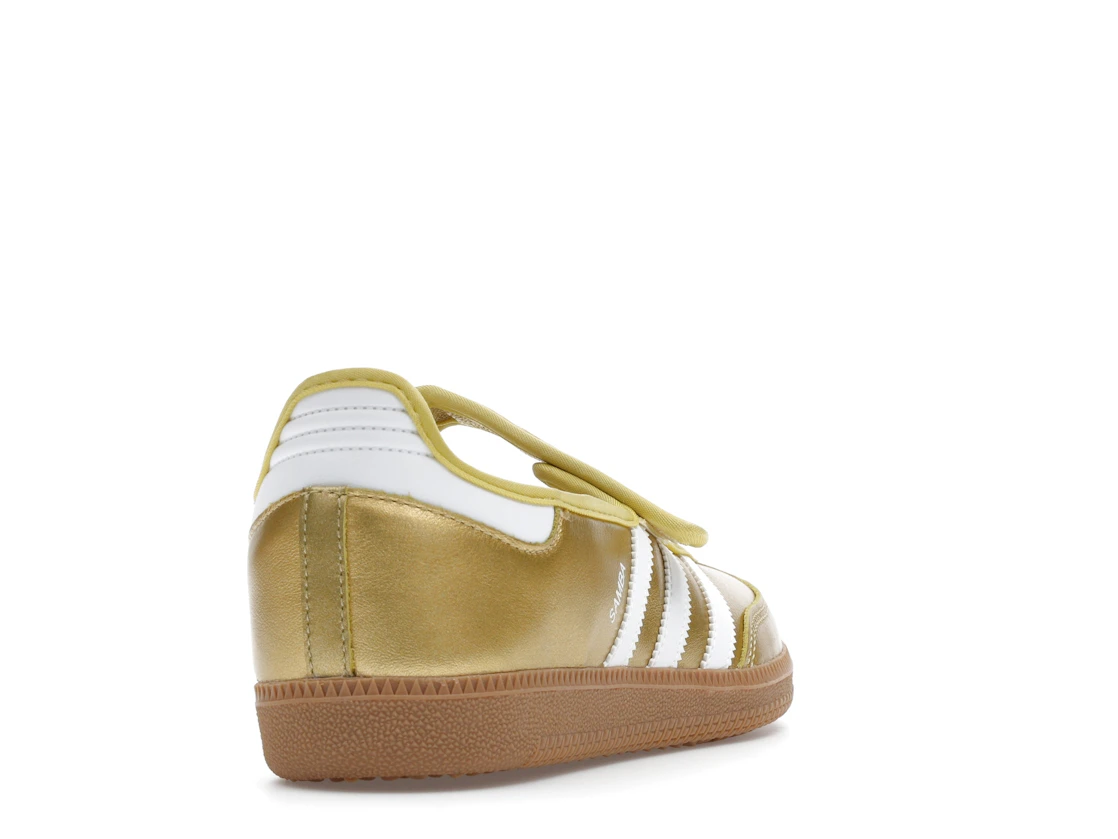 adidas Samba Jane Gold Metallic White (Women's)
