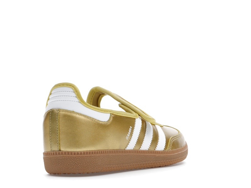 adidas Samba Jane Gold Metallic White (Women's)