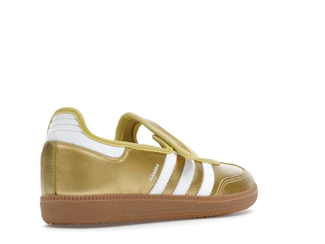 adidas Samba Jane Gold Metallic White (Women's)