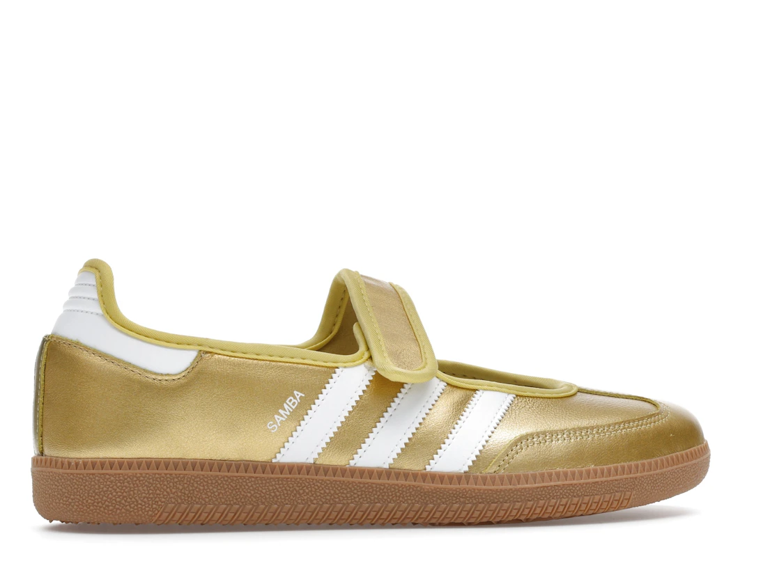 adidas Samba Jane Gold Metallic White (Women's)