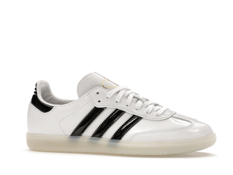 adidas Samba Jason Dill White Black Patent