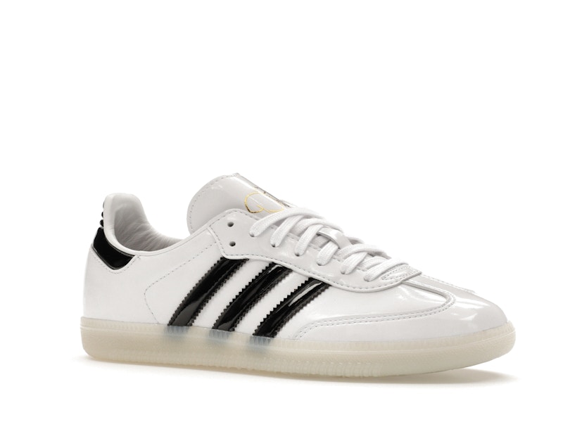 adidas Samba Jason Dill White Black Patent
