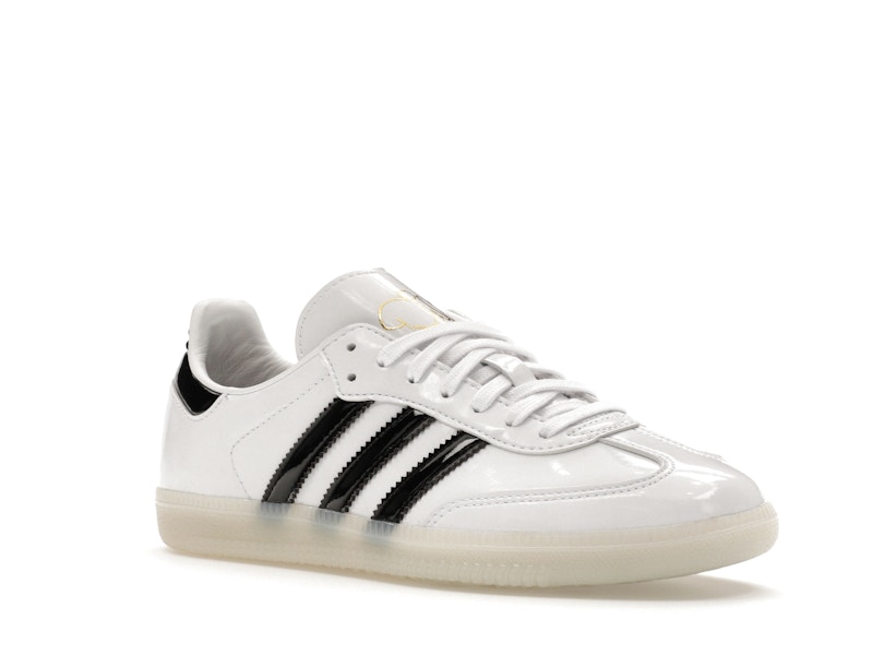 adidas Samba Jason Dill White Black Patent