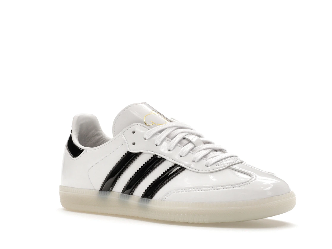 adidas Samba Jason Dill White Black Patent