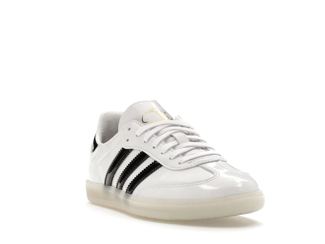 adidas Samba Jason Dill White Black Patent