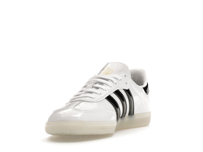 adidas Samba Jason Dill White Black Patent