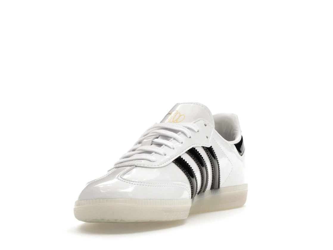 adidas Samba Jason Dill White Black Patent