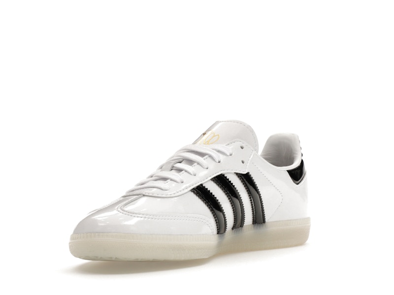 adidas Samba Jason Dill White Black Patent