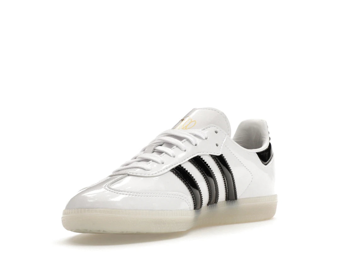 adidas Samba Jason Dill White Black Patent