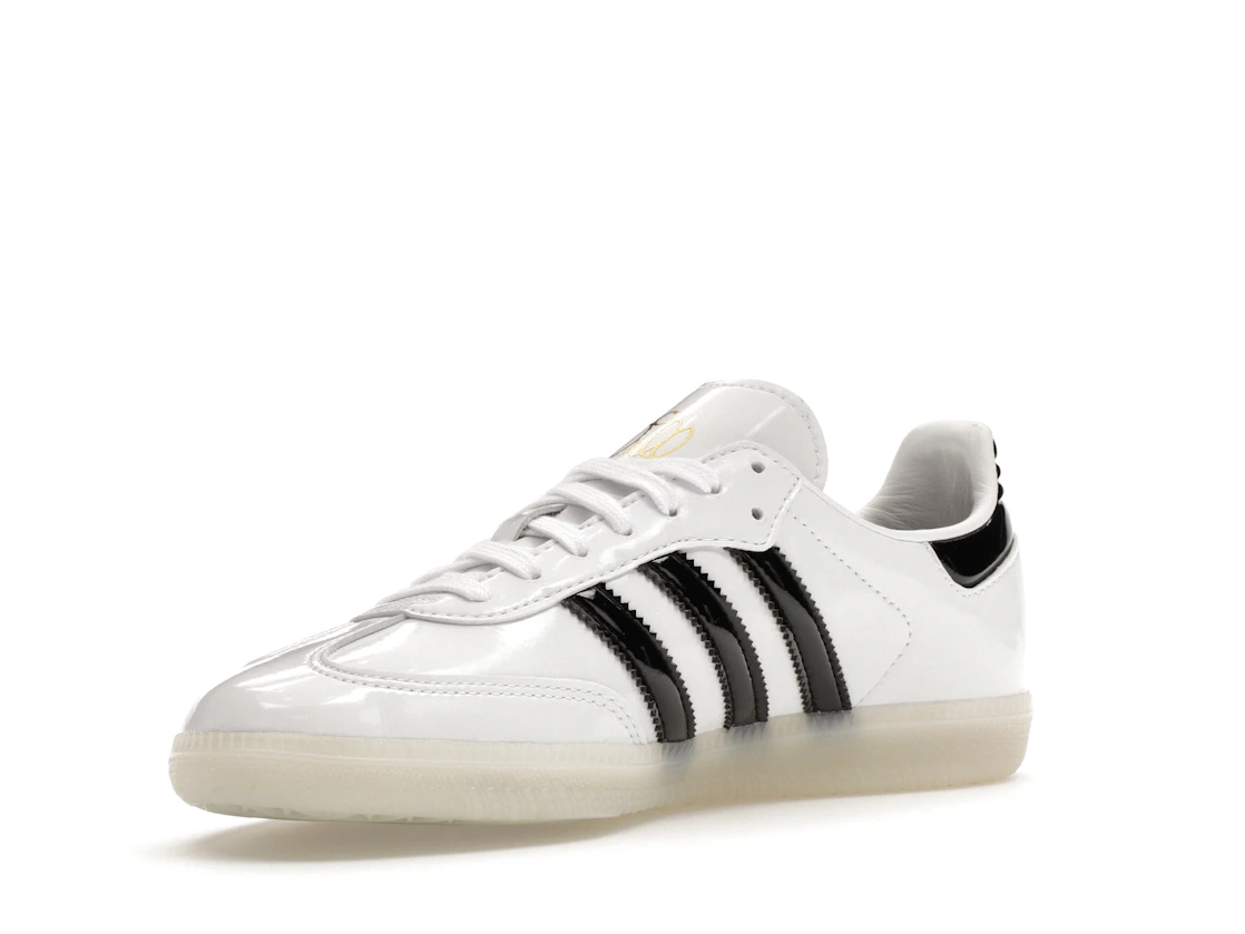 adidas Samba Jason Dill White Black Patent