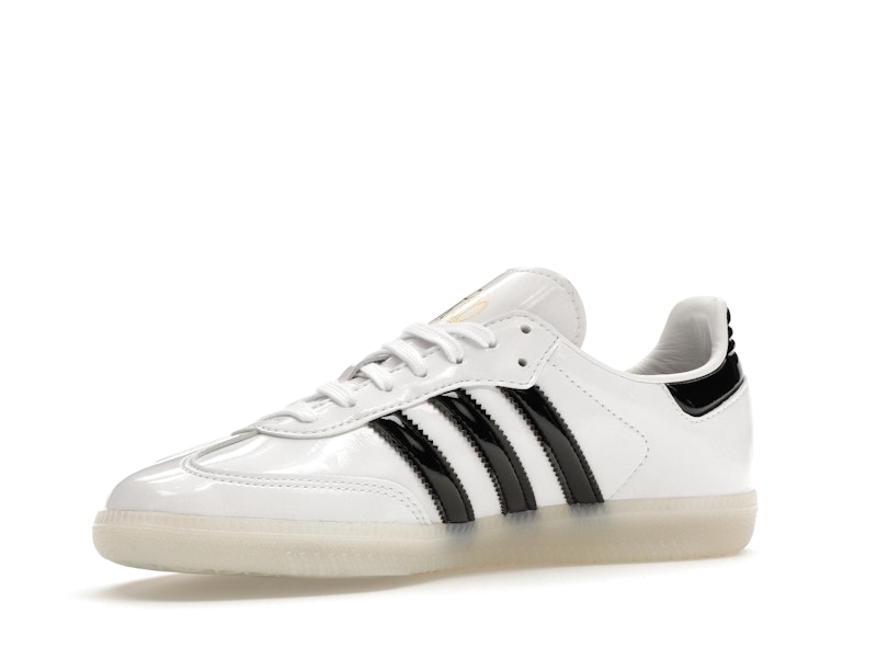 adidas Samba Jason Dill White Black Patent