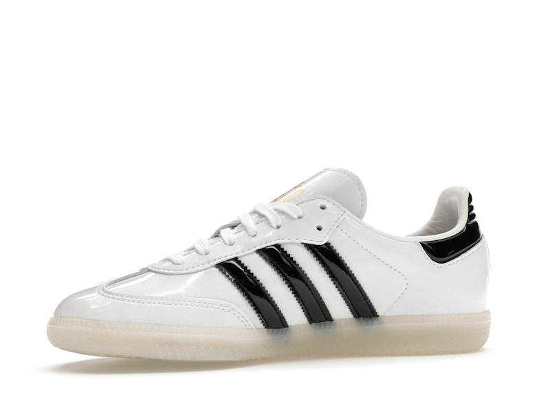 adidas Samba Jason Dill White Black Patent