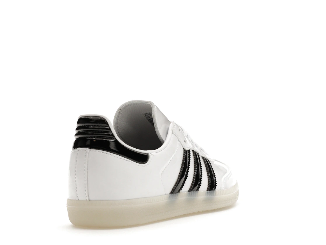 adidas Samba Jason Dill White Black Patent