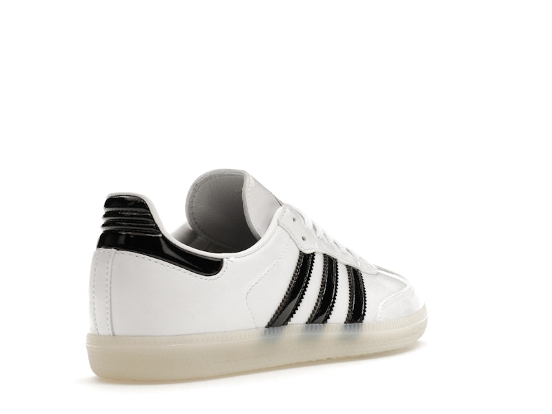adidas Samba Jason Dill White Black Patent