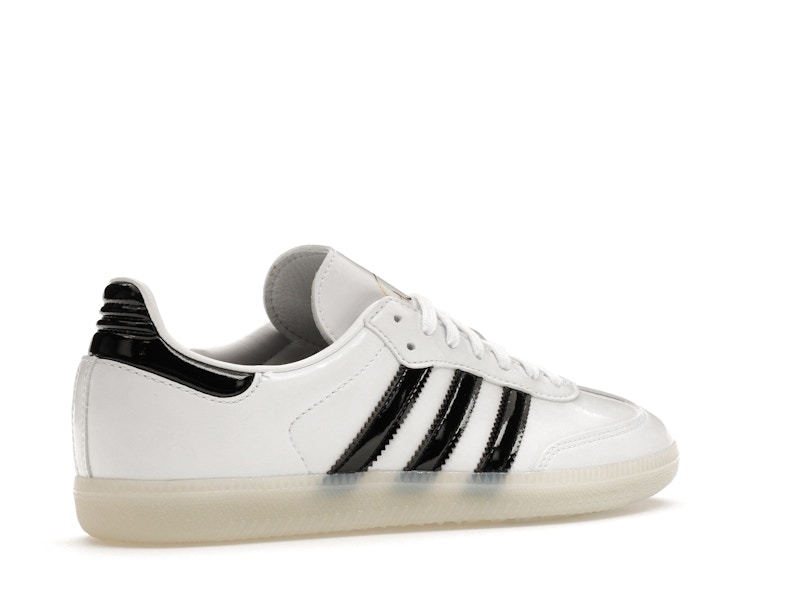 adidas Samba Jason Dill White Black Patent