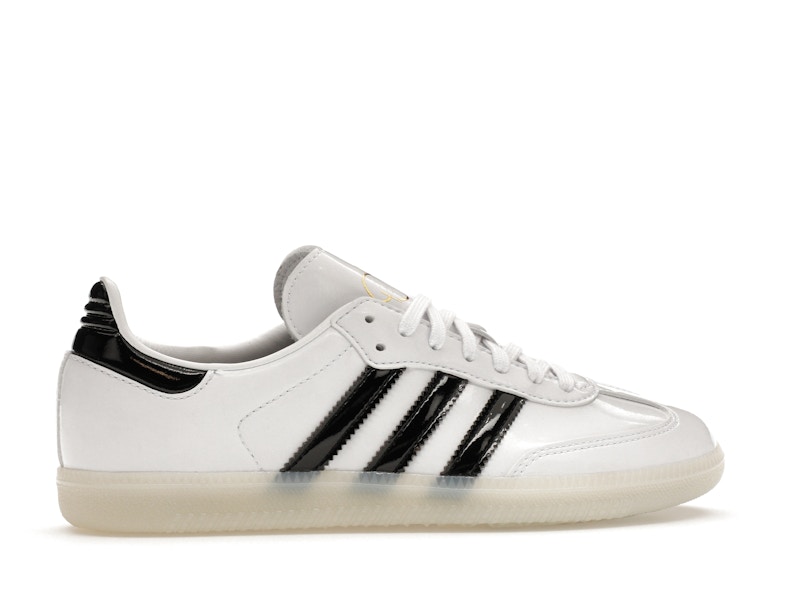 adidas Samba Jason Dill White Black Patent