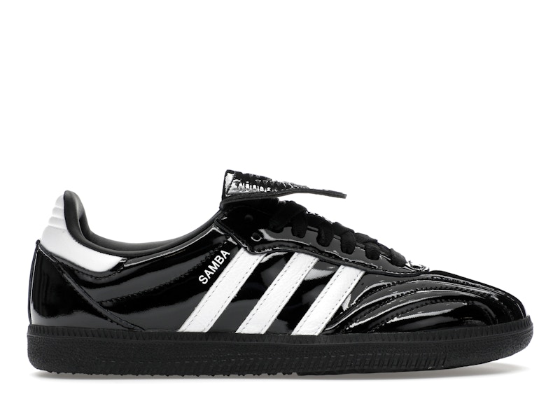 adidas Samba LT Core Black Patent Leather (Women's) - JI2707