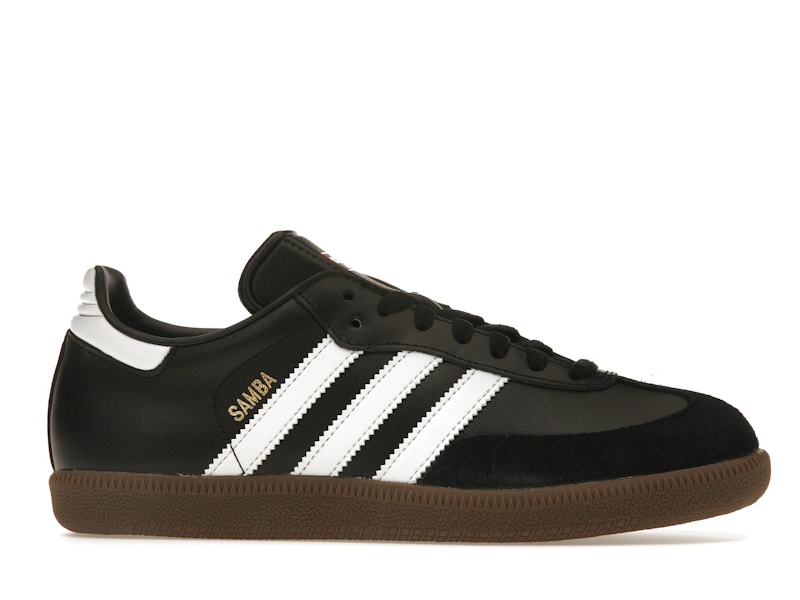 adidas Samba Leather Black White
